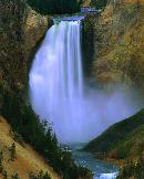 What a spectacular waterfall. If you look closely. especially on the right side of the falls. you ca